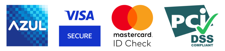 Pagos con AZUL, Visa Secure, Mastercard ID Check y PCI DSS